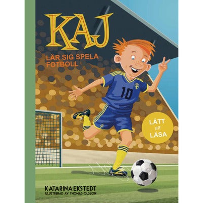 Kaj lär sig spela Fotboll