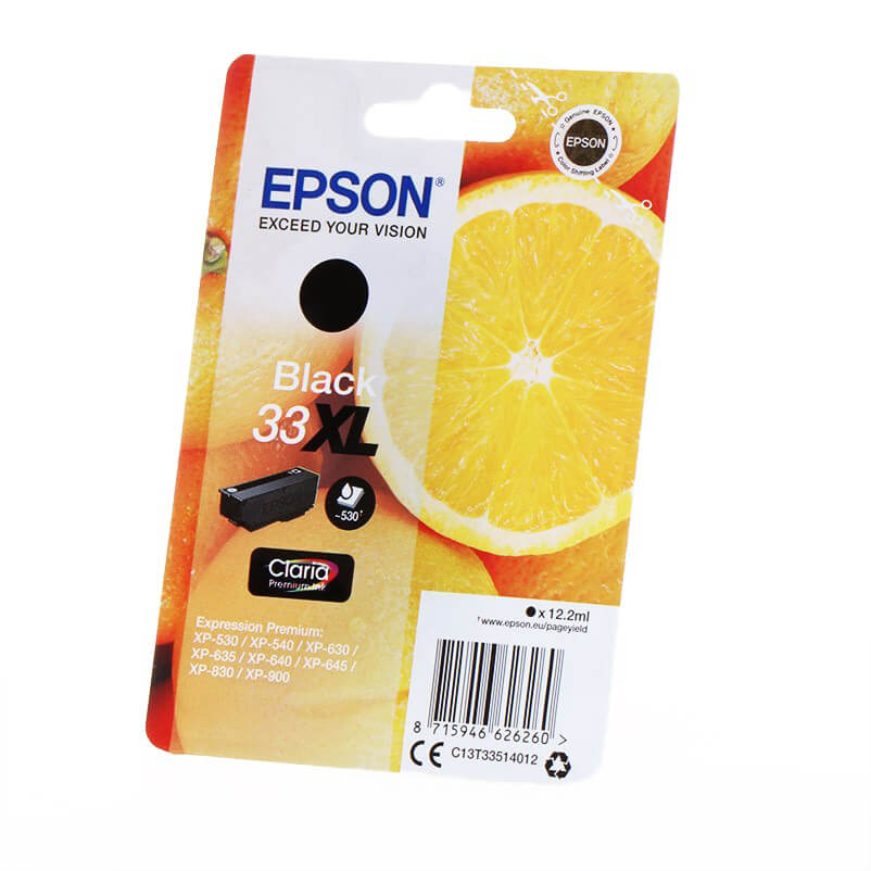Blekk C13T33514012 33XL Svart Oranges