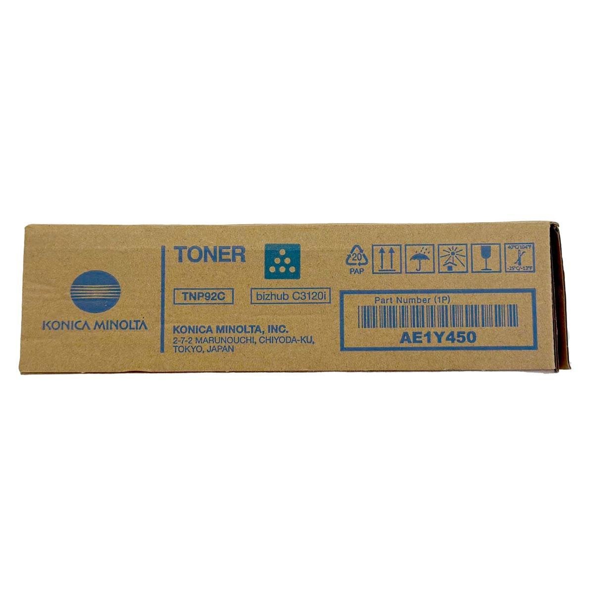 Toner AE1Y450 TNP92C Cyan