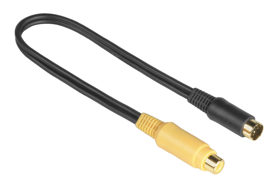 HAMA Sovitin S-VHS-RCA Uros-Naaras 0.2m Musta