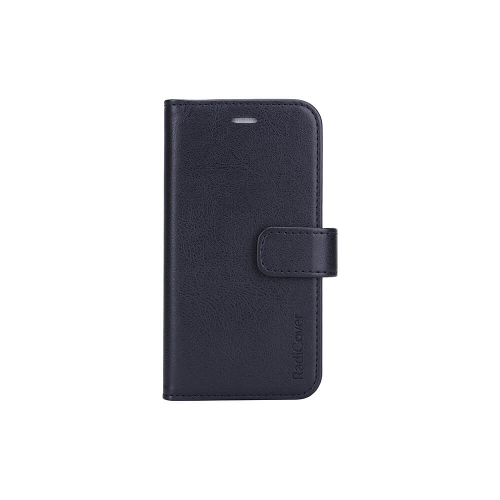 Wallet Case iPhone 12 Mini Anti-Radiation Flipcover RFID Black