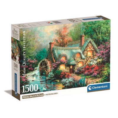 Puslespill 1500 Pcs CB High Quality Collection Country Retreat