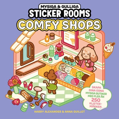 Sticker Rooms: Comy Shops med cozy klistermärken