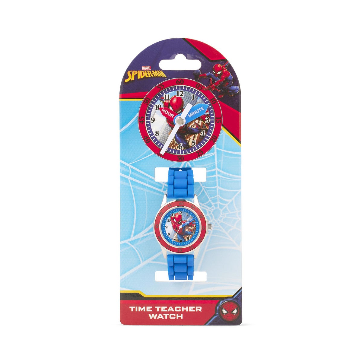 ACCUTIME TIME TEACHER WATCH Spider Man
