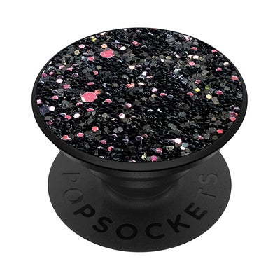 POPSOCKETS Sparkle Black Irrotettava Grip Telinetoiminto Premium