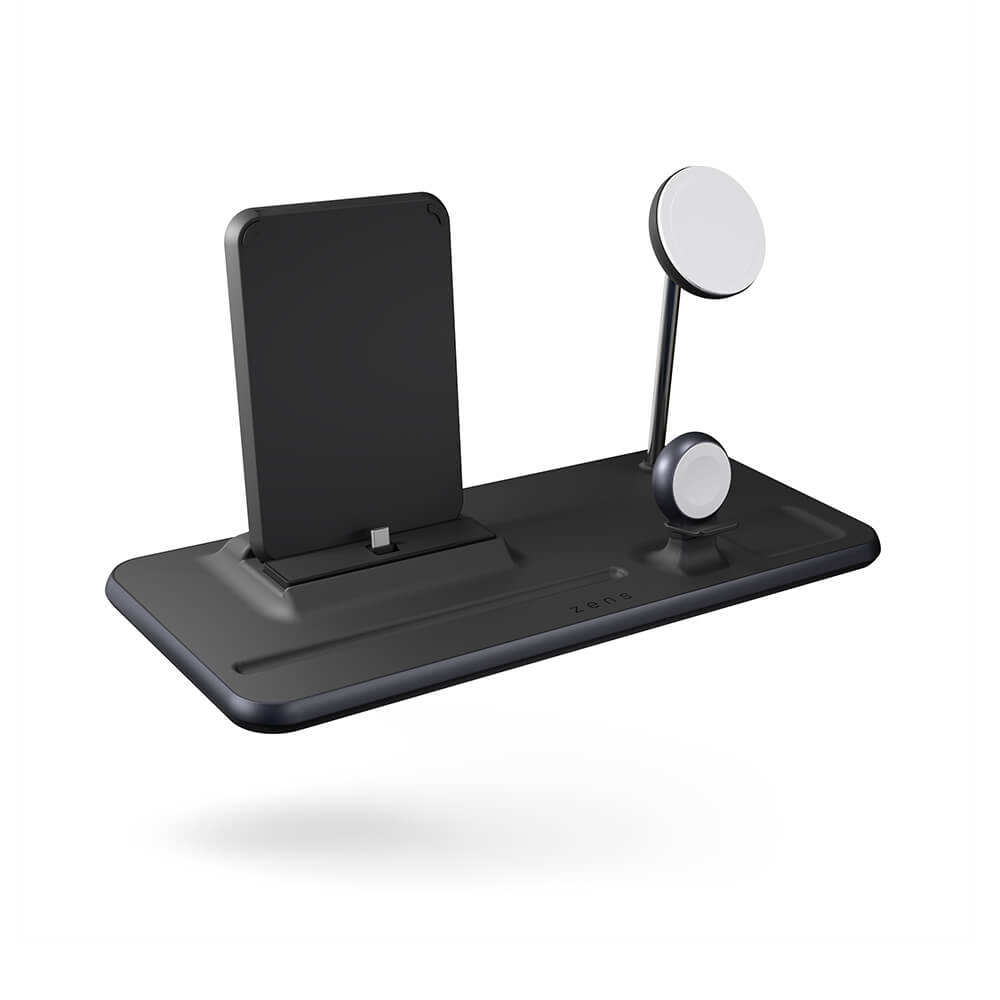 Trådlös laddare 4in1 Magnetic + Watch + iPad