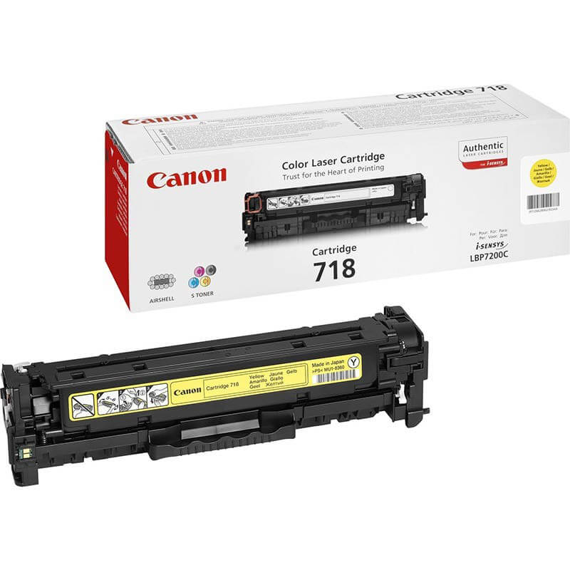 Toner 2659B002 718 Keltainen