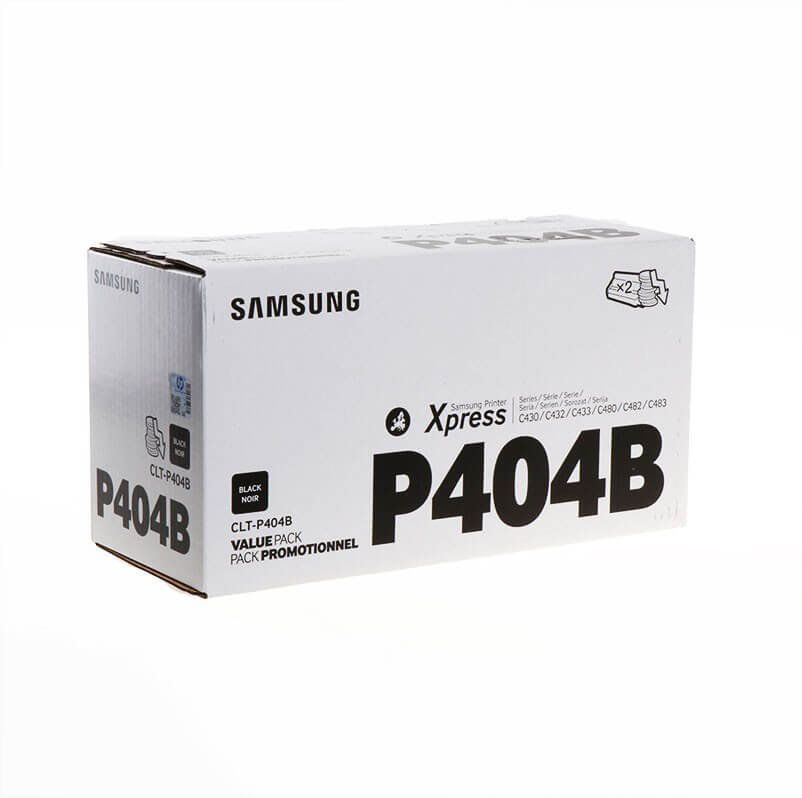 Toner SU364A CLT-P404B Svart, 2-pack