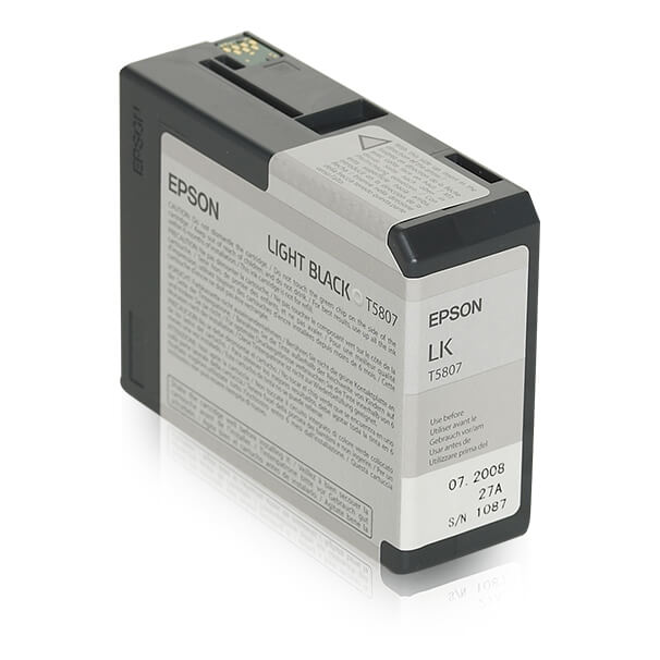 EPSON Ink UltraChrome K3 T580700 Light Black 80ml