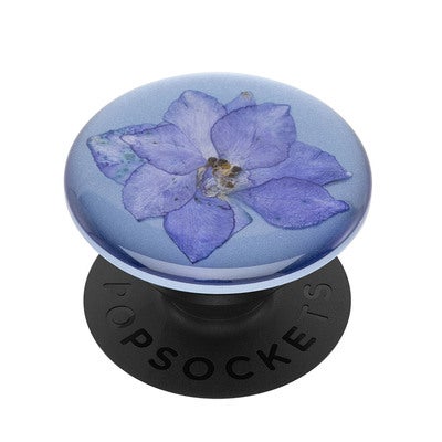 POPSOCKETS Pressed Flower Larkspur Irroitettava Grip Telinetoiminnolla Premium 