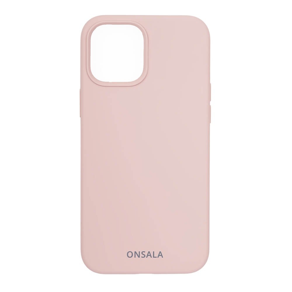 Mobildeksel Silikon Sand Pink - iPhone 12 Pro Max 