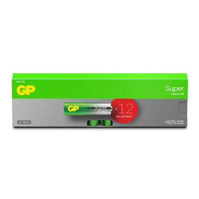 Paristo Super Alkaline AA LR6 12-Pack