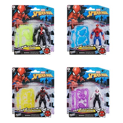 MARVEL Spider-Man 4.5in Figure ActionVerse -Asst