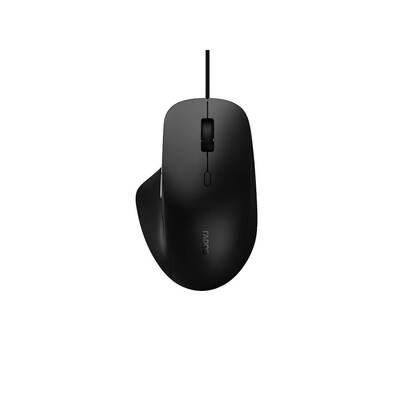 Mouse N500 USB Wired Silent Optical Black 