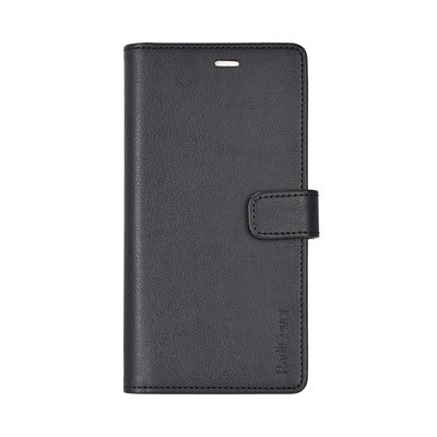 PUhelinkotelo Samsung A56 5G Flipcover Anti Radi RFID 3 Korttia Musta PU