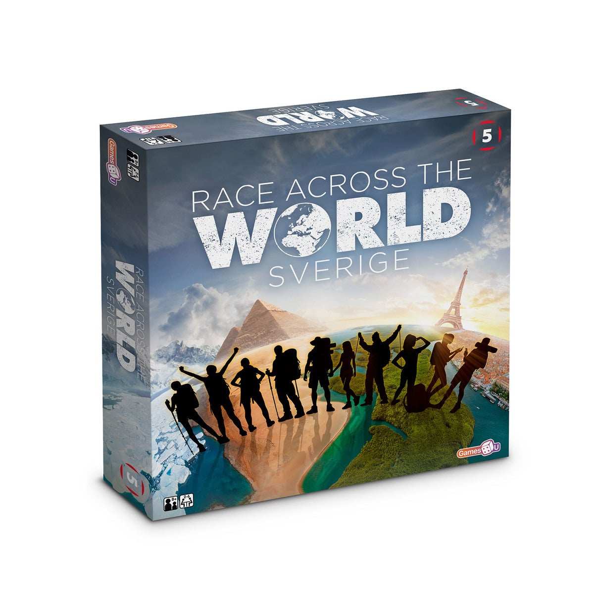 Brætspil "Race Across the World" (SE)