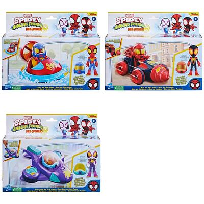 Spidey And His Amazing Friends Web Spinners Vehicle (Assorted)