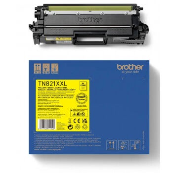 Toner TN821XXLY TN-821XXL Gul