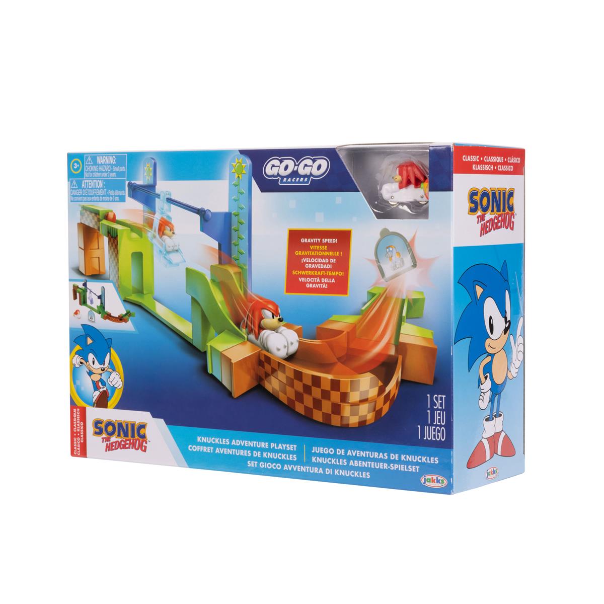 G.O.D セット SONIC Go Go Racers Playset -Asst W1 - Tura Scandinavia