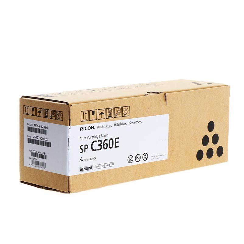 Toner 408188 SP C360E Musta