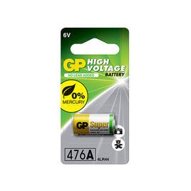 Battery Alkaline 4LR44/A476 6V 1-Pack