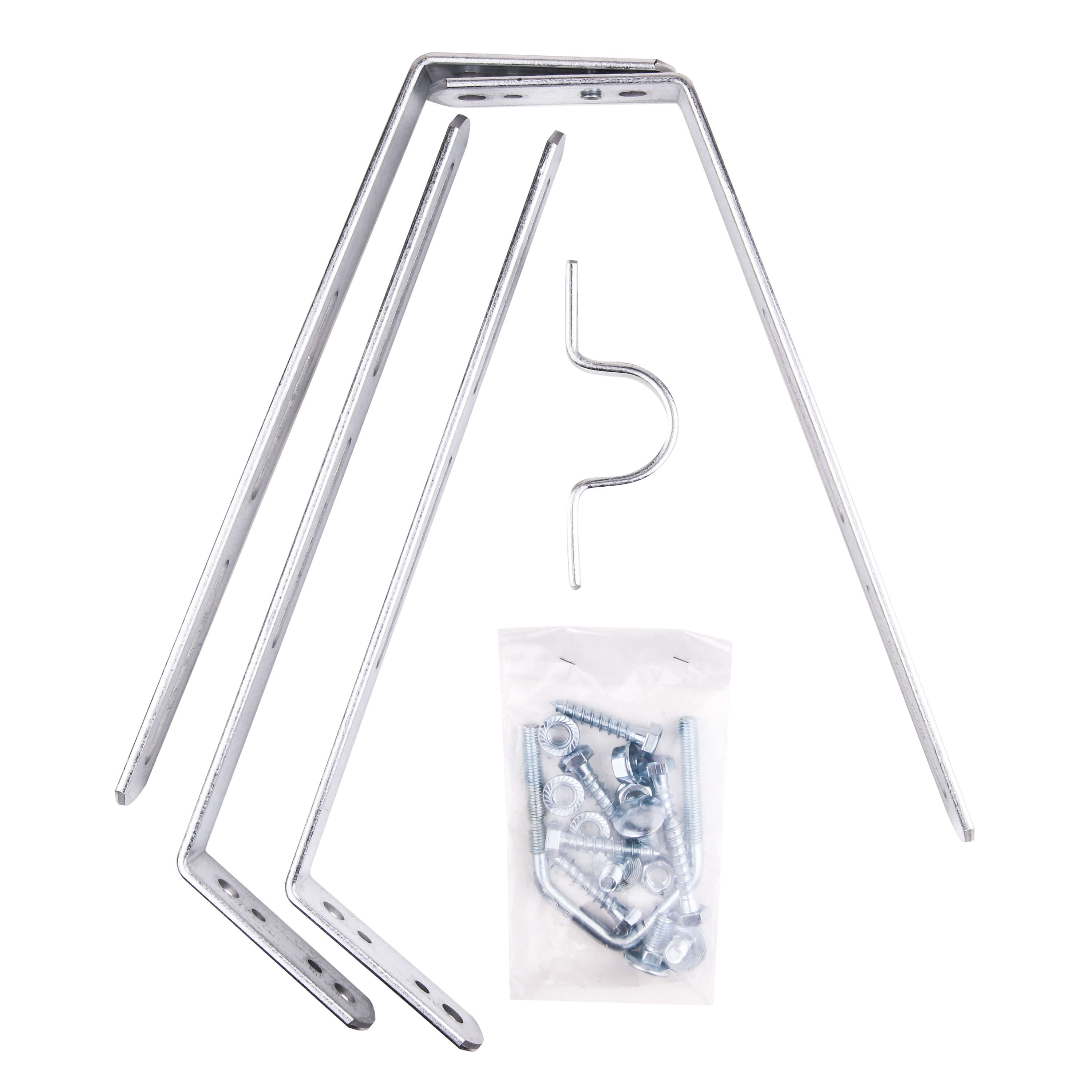 Gable Mount with 2 Legs for Mast Pipe Adjustable
