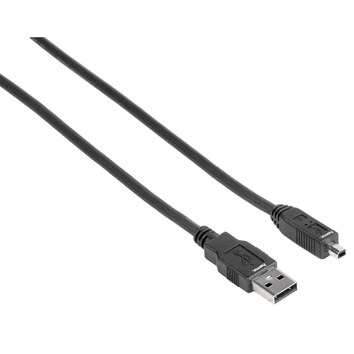 HAMA Kabel USB A-USB Mini B4 Svart 1.8m