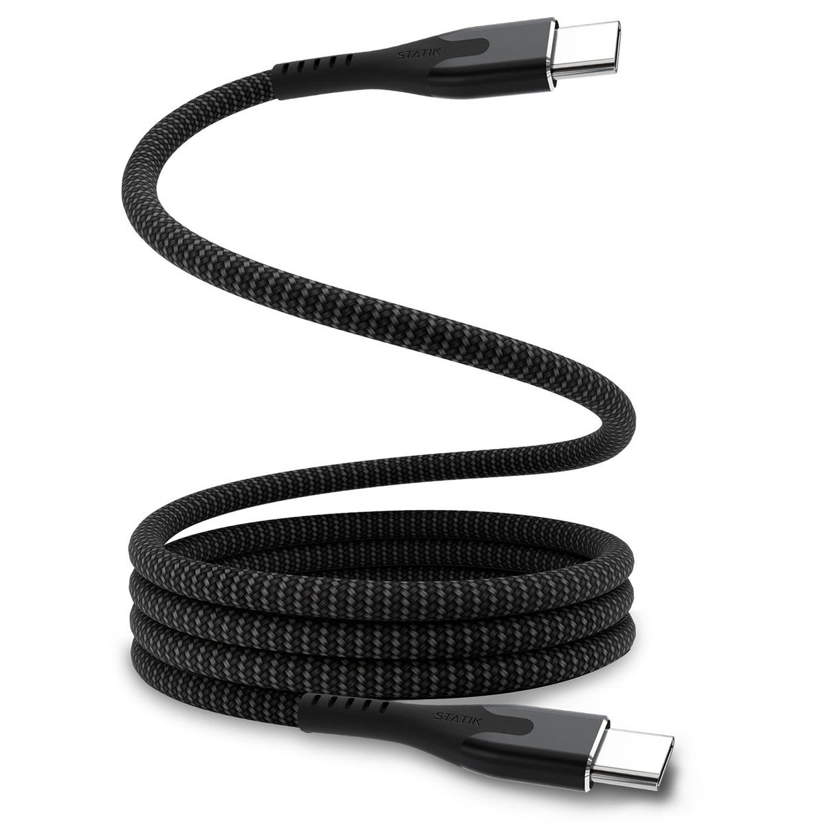 Magneettikaapeli Magstack Pro USB-C USB-C:hen Musta 2m