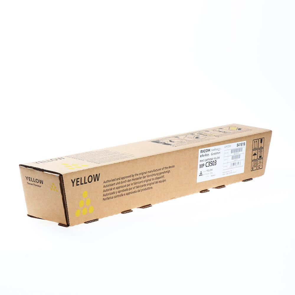 Toner 841818 MP C3503 Gul