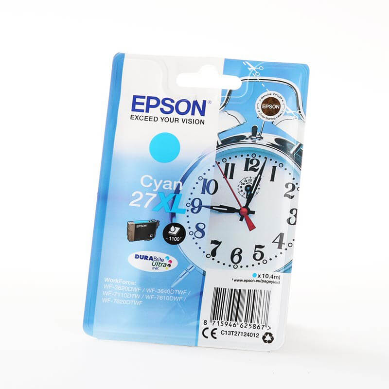 Blekk C13T27124012 27XL Cyan Alarm Clock