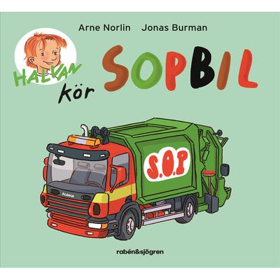 Halvan kör sopbil