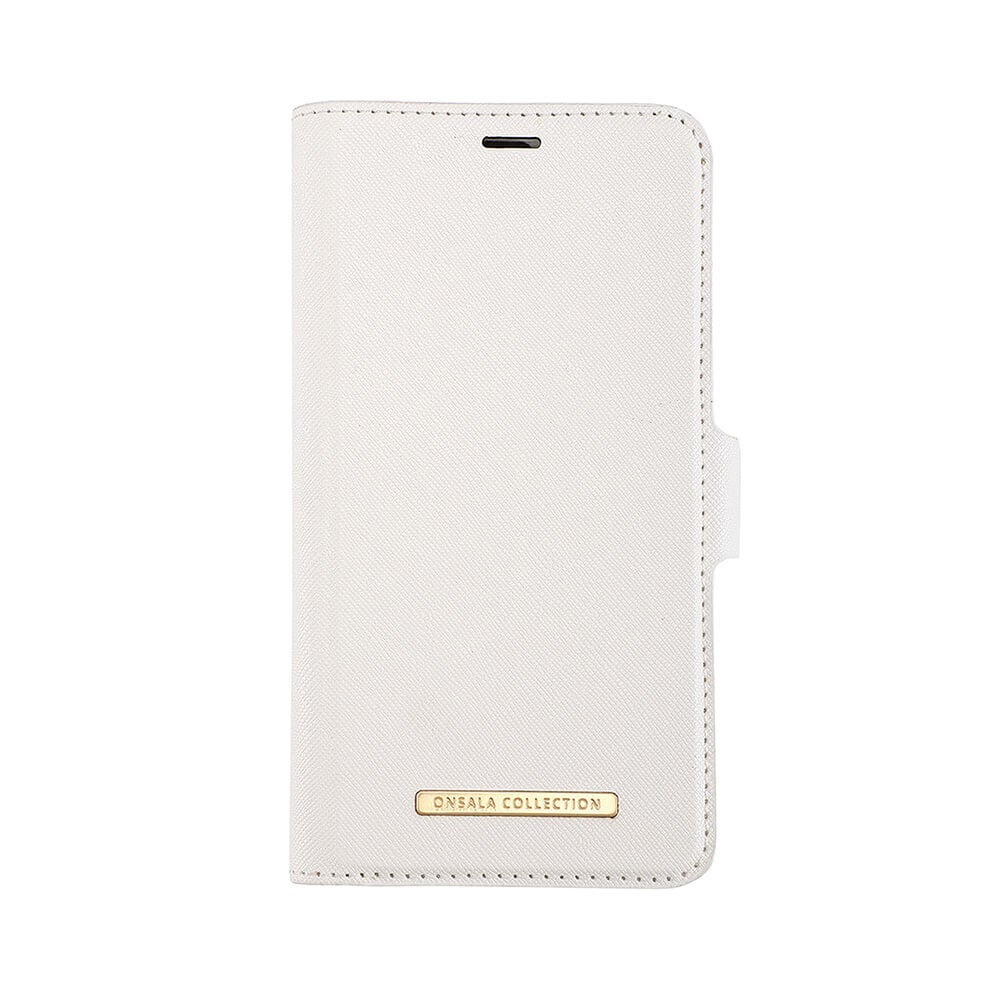Lompakko iPhone 12  / 12 Pro Saffiano White