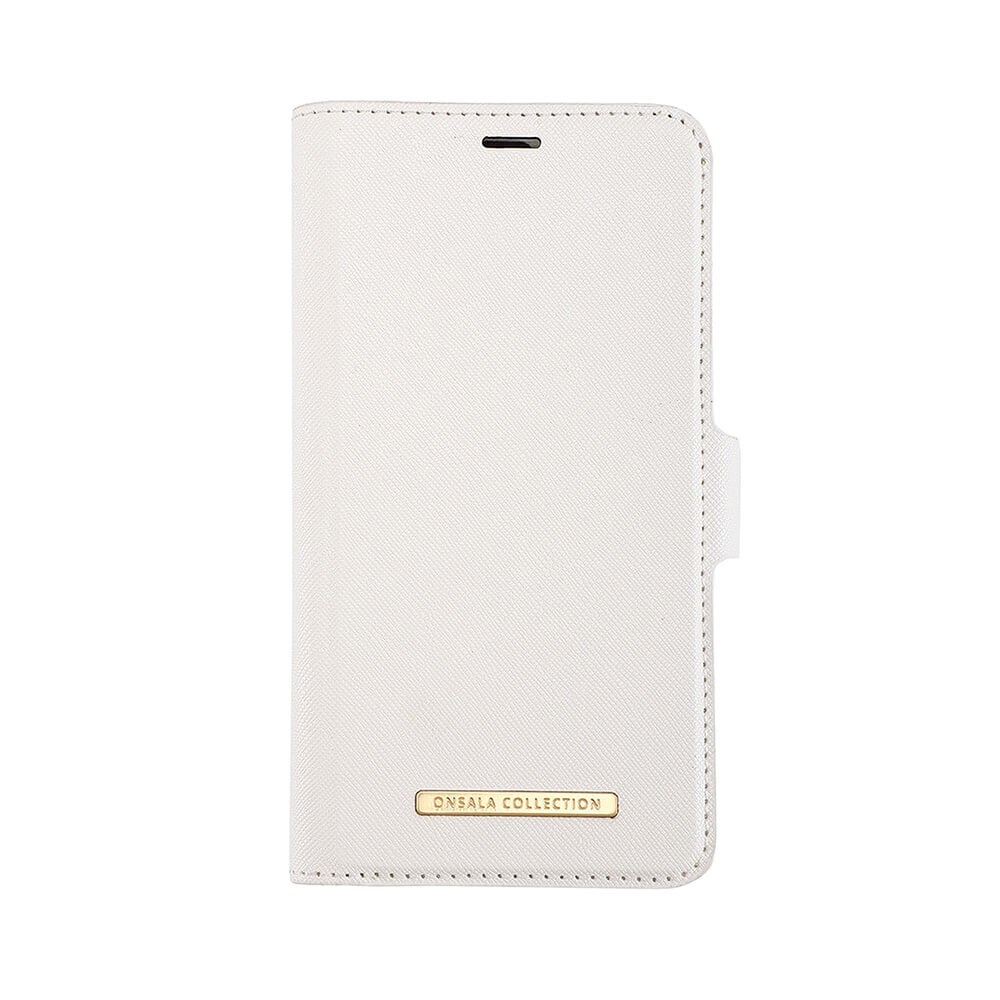 Wallet Case Saffiano White - iPhone 12  / 12 Pro 