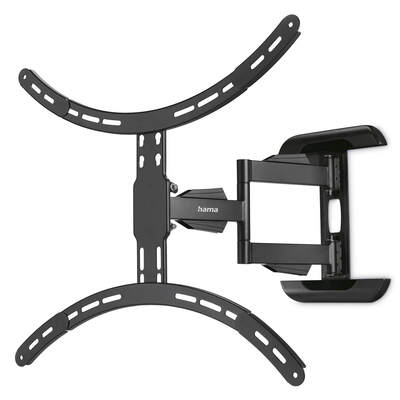 HAMA TV Wall Bracket Full Motion VESA up to 600x500 75" Black
