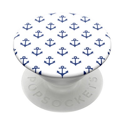 POPSOCKETS Anchors Away White Irrotettava Grip Telinetoiminnolla