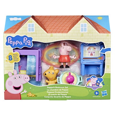 PEPPA PIG 3in Playset Peppas Bedroom
