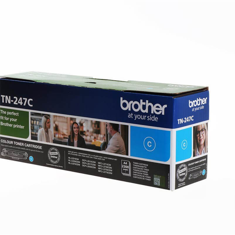 Brother TN-247 High Capacity 4 Toner Cartridge Multipack (Original)