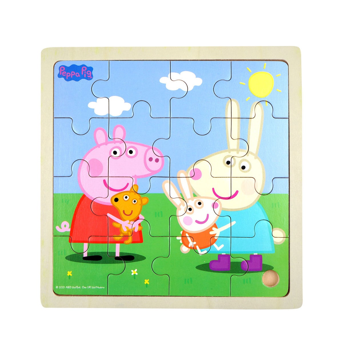 Pussel 16 Pcs Wooden Puzzle Rebecca
