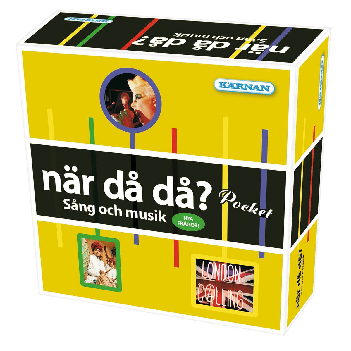 Spel När Då Då?-pocket Sång och Musik (Nya frågor) (SE)