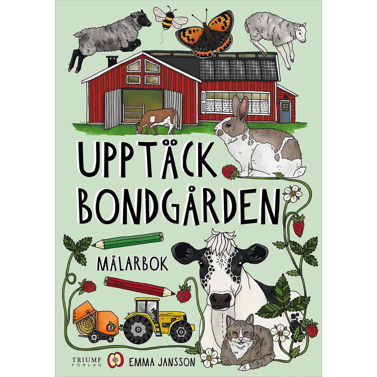 Målarbok: Upptäck bondgården