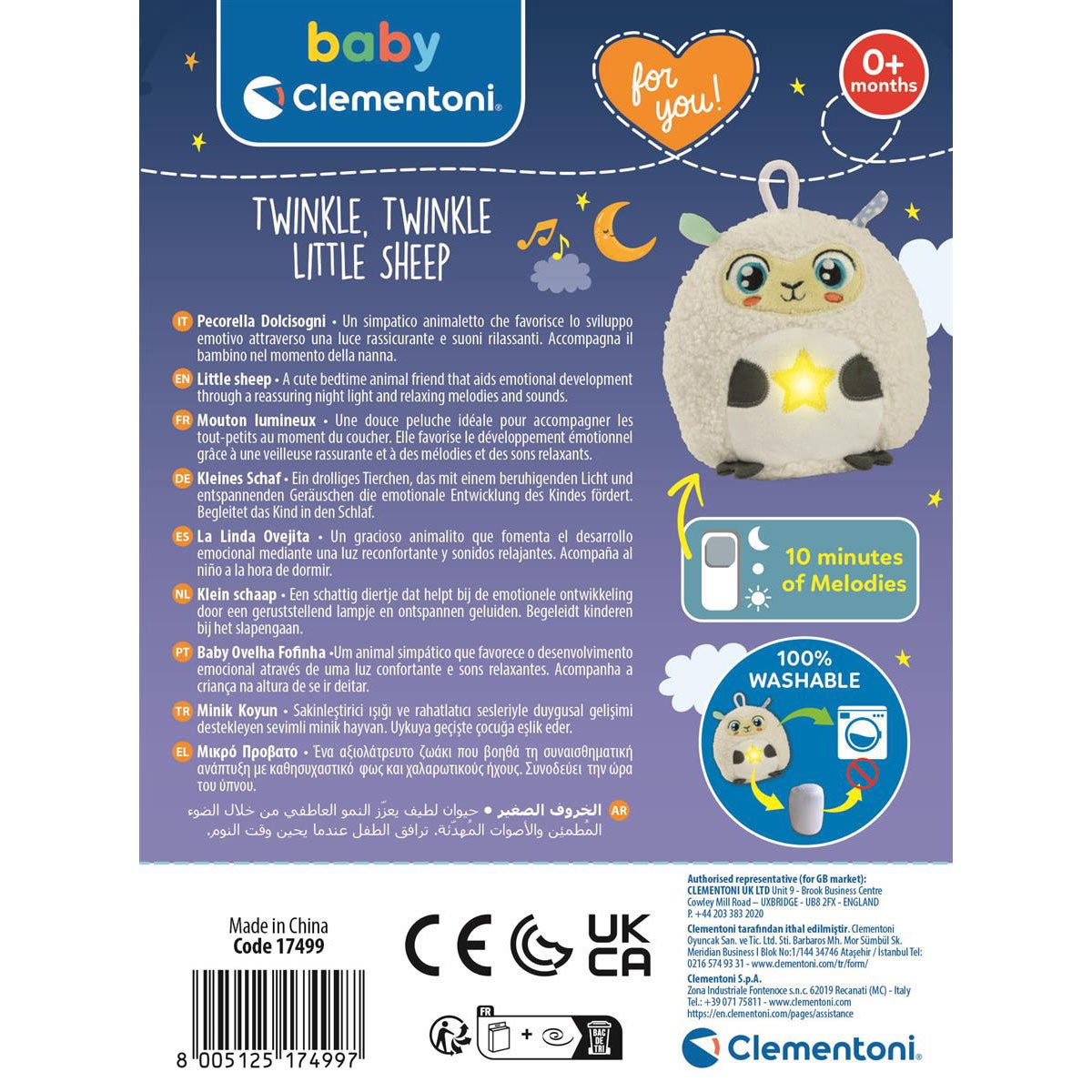 【新品】 Little Sheep Twinkle, Twinkle Little Sheep - Tura Scandinavia
