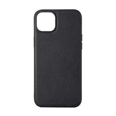 Phone Case Leather Magseries Black - iPhone 15 Plus 