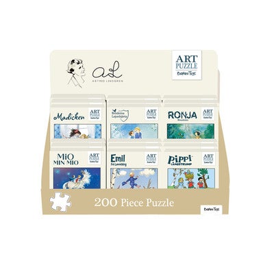 Puzzle 200 Pcs Art Puzzle + Display (Assorted)
