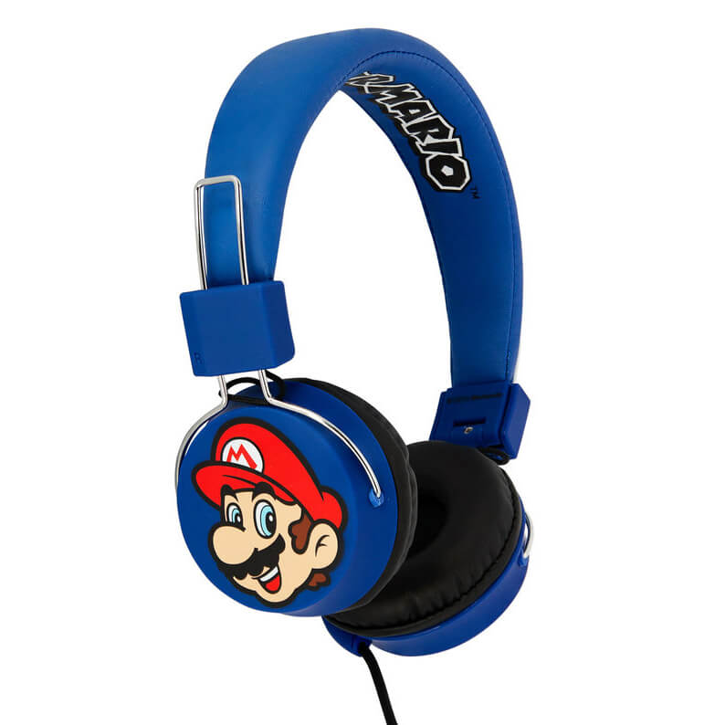 SUPER MARIO Headphone Tween On-Ear 100dB Mario & Luigi