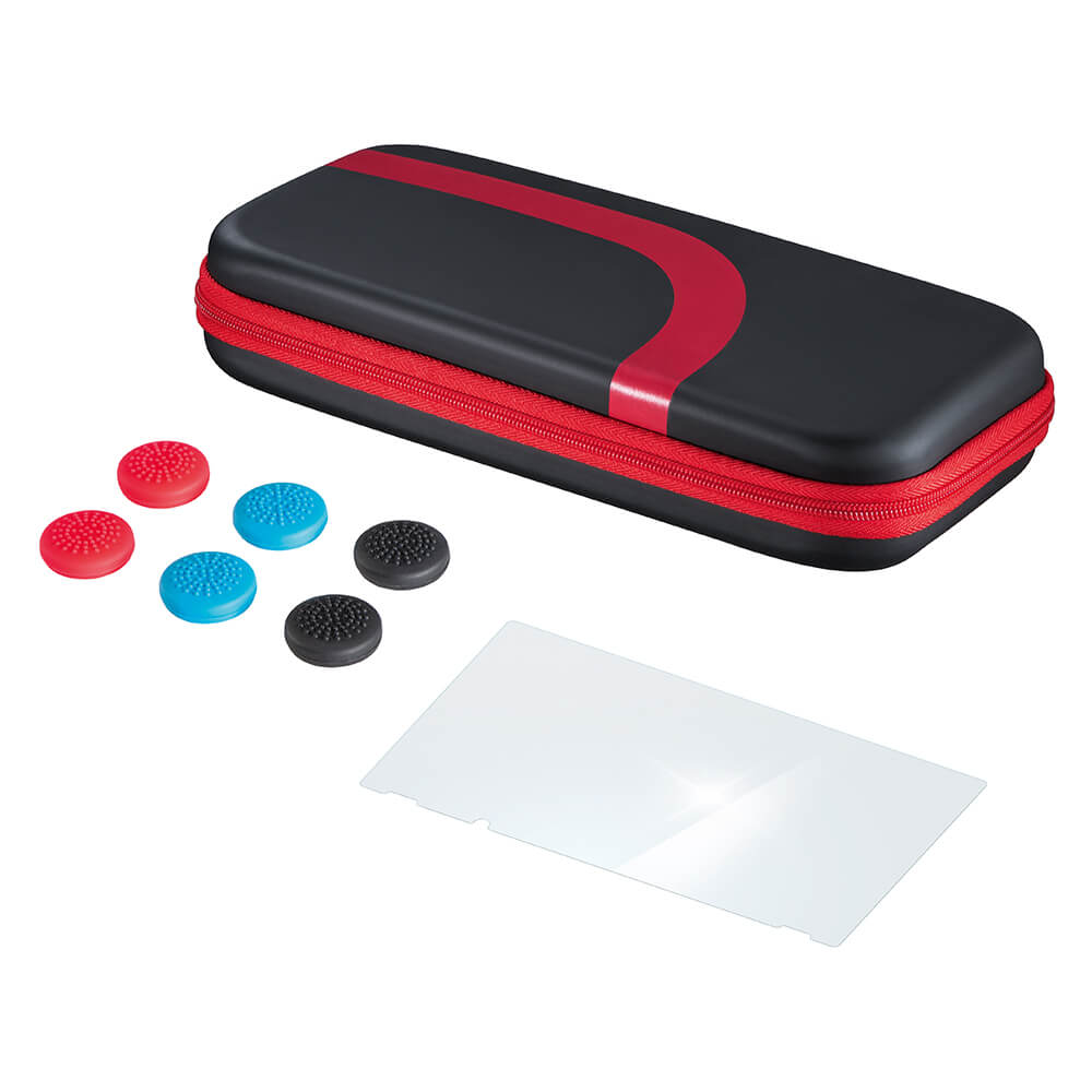 Lisävarustesarja Nintendo Switch Musta/Punainen 
