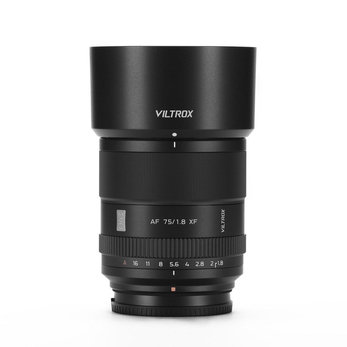 Objektiivi AF 75mm F1.8 EVO Fuji XF:lle Kiinnitys APS-C
