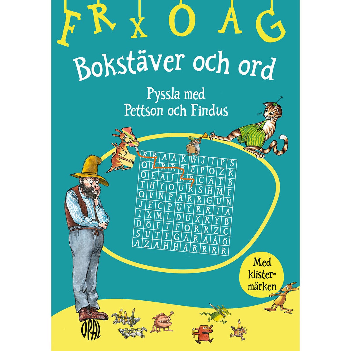 Pyssla med Pettson och Findus: Bokstäver och ord
