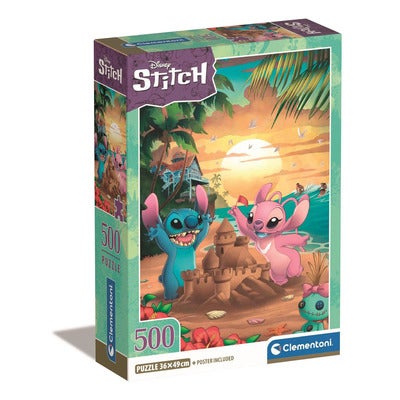 Puslespill 500 Pcs CB Disney Stitch