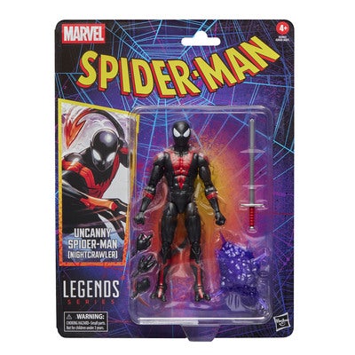 MARVEL Legends 6in Figure Retro Spider-Man Nightcrawler
