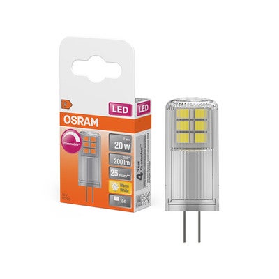 Belysning LED Pin 12V Dim 2W 827 Clear G4